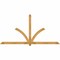Ekena Millwork Redmond Rough Sawn Timber Gable Bracket, Western Red Cedar, 108"W x 54"H x 4"D x 4"F, 12/12 Pitch GBW108X54X0404RED00RWR - alternate 1